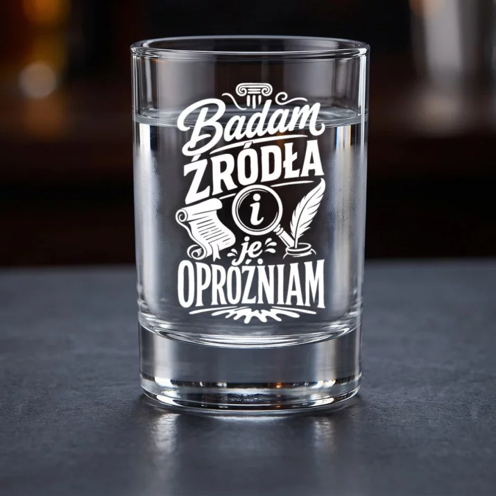 Kieliszki Do Wódki Dla Historyka Prezent Dla Mężczyzny: Historyczny Humor