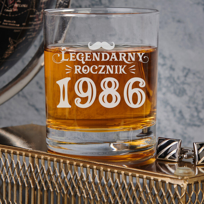 Legendarny rocznik - Szklanka do whisky