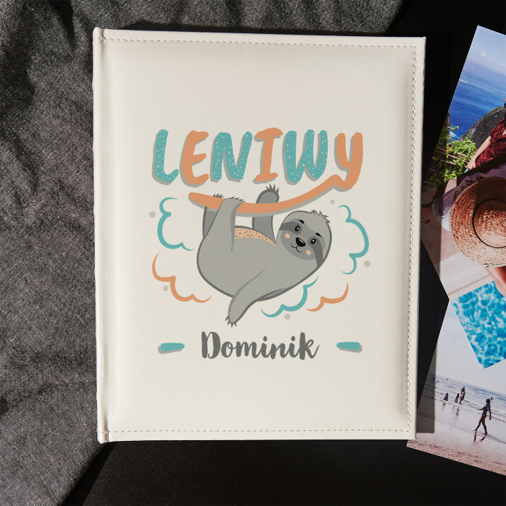 Leniwy - Personalizowany Album na zdjęcia