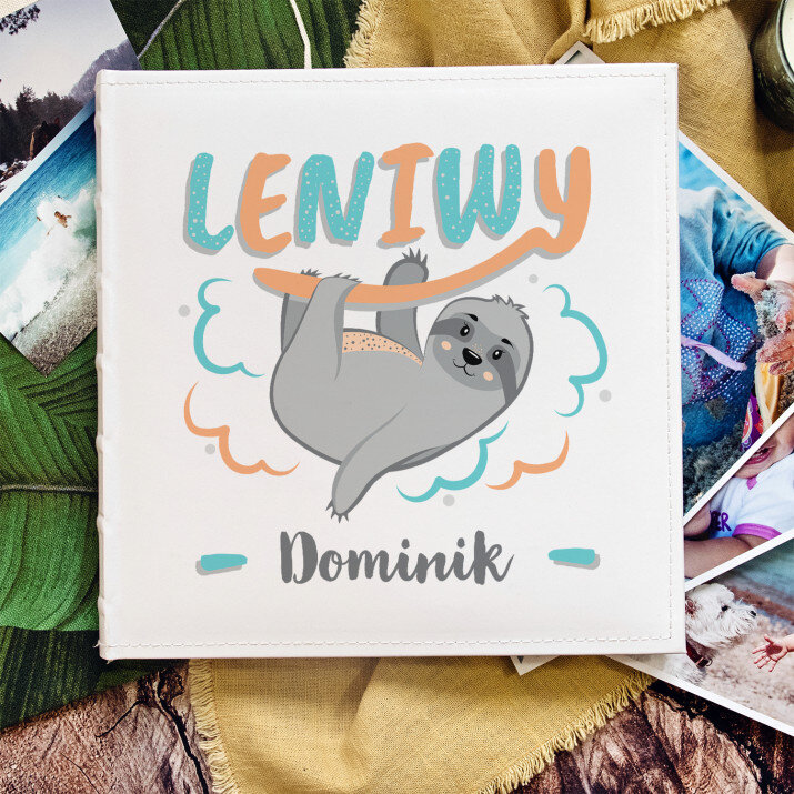 Leniwy - Personalizowany Album na zdjęcia