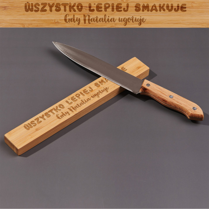 Lepiej smakuje - Listwa magnetyczna na noże