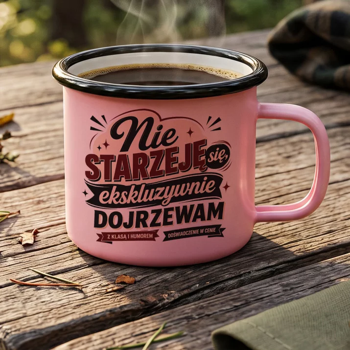 Kubek Emaliowany Na 80 Urodziny Prezent Dla 80 Latki Kobiety: Emblemat Elegancji Kubek Emaliowany Na 80 Urodziny Prezent Dla 80 Latki Kobiety: Emblemat Elegancji