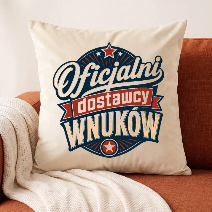 Poduszka Dekoracyjna Dla Teściów Prezent Dla Pary: Teściowska Odznaka