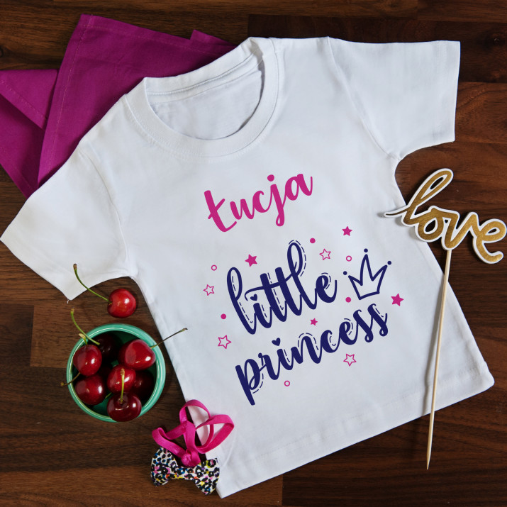 Little princess - Koszulka z nadrukiem dla dziecka