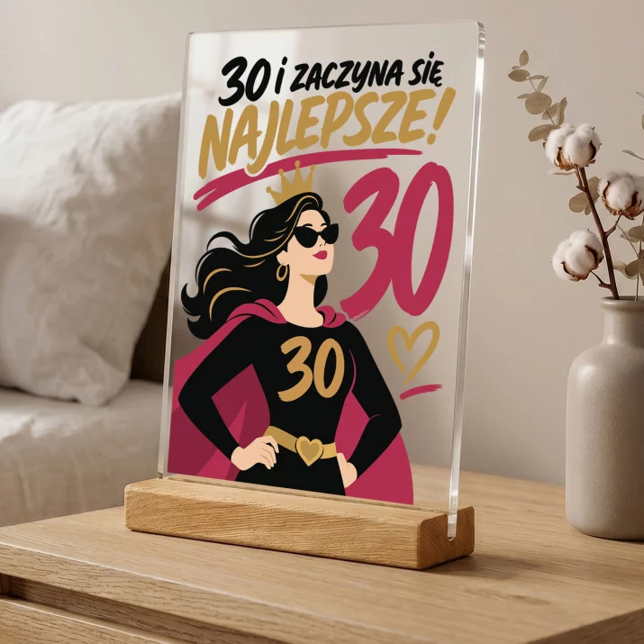 Druk Na Szkle Na 30 Urodziny Prezent Dla Kobiety: Superbohaterka 30 Najlepsze Druk Na Szkle Na 30 Urodziny Prezent Dla Kobiety: Superbohaterka 30 Najlepsze