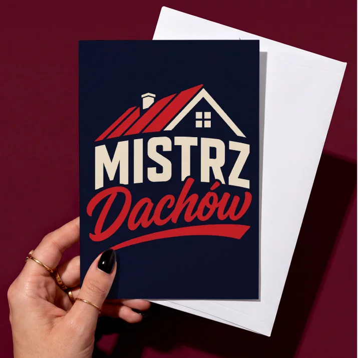 Kartka z Życzeniami Dla Dekarza Dla Mężczyzny: Herb Dekarza Kartka z Życzeniami Dla Dekarza Dla Mężczyzny: Herb Dekarza