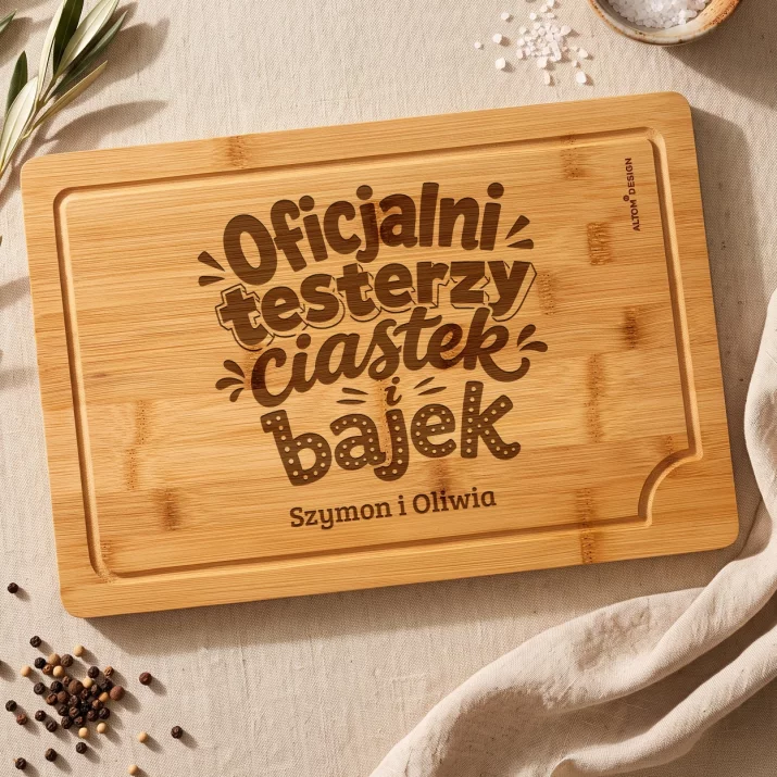 Deska Do Krojenia z Grawerem Na Dzień Babci I Dziadka Przedszkole Prezent Dla Babci i Dziadka Pary: Oficjalni Testerzy