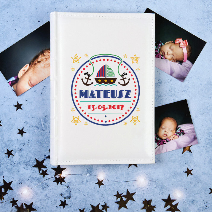 Łódka - Personalizowany Album na zdjęcia Łódka - Personalizowany Album na zdjęcia