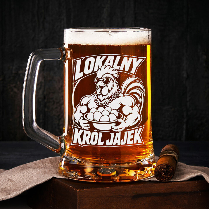 Kufel Dla Rolnika Prezent Dla Mężczyzny: Lokalny Król Jajek