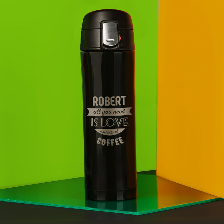 Love and lot of coffee - Kubek termiczny 440 ml