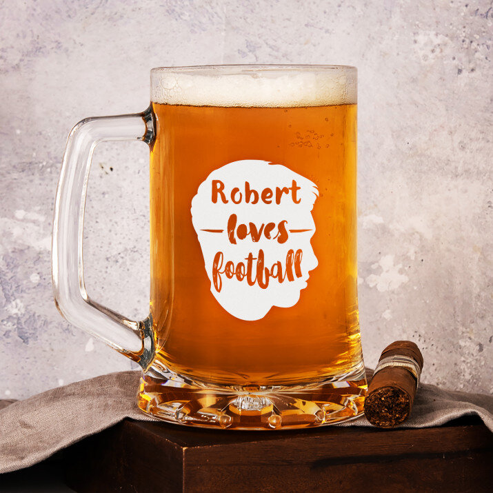 Love Football - Personalizowany Kufel