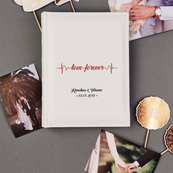 Love forever - Personalizowany Album na zdjęcia