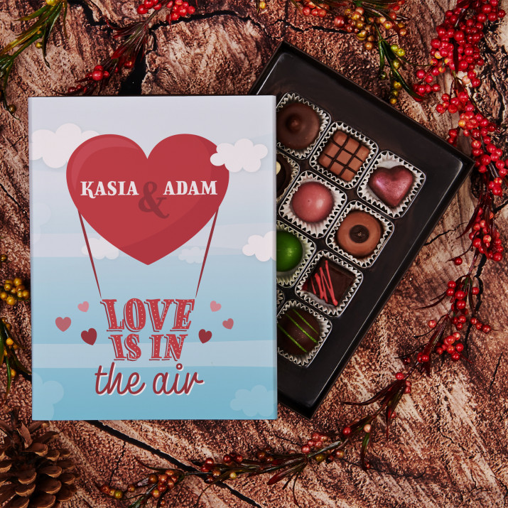 Love is in the air - Praliny z belgijskiej czekolady