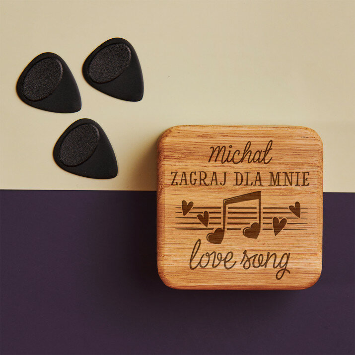 Love song - Kostki do gitary w pudełku