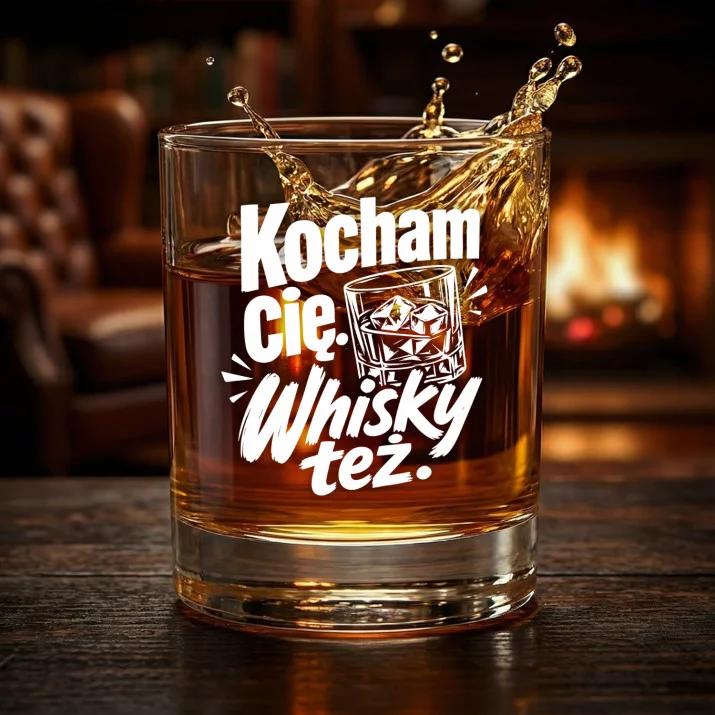 Szklanka Do Whisky Na Rocznicę Prezent Na Walentynki Dla Mężczyzny: Kocham Cię. Whisky Też. Szklanka Do Whisky Na Rocznicę Prezent Na Walentynki Dla Mężczyzny: Kocham Cię. Whisky Też.