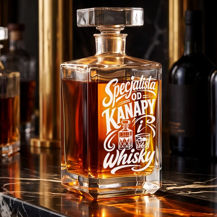 Karafka Do Whisky z Grawerem Na Rocznicę Prezent Na Walentynki: Specjalista Od Kanapy Karafka Do Whisky z Grawerem Na Rocznicę Prezent Na Walentynki: Specjalista Od Kanapy