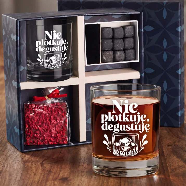 Zestaw Prezentowy Whisky Dla Niej Na Walentynki Dla Kobiety: Nie Plotkuję Zestaw Prezentowy Whisky Dla Niej Na Walentynki Dla Kobiety: Nie Plotkuję