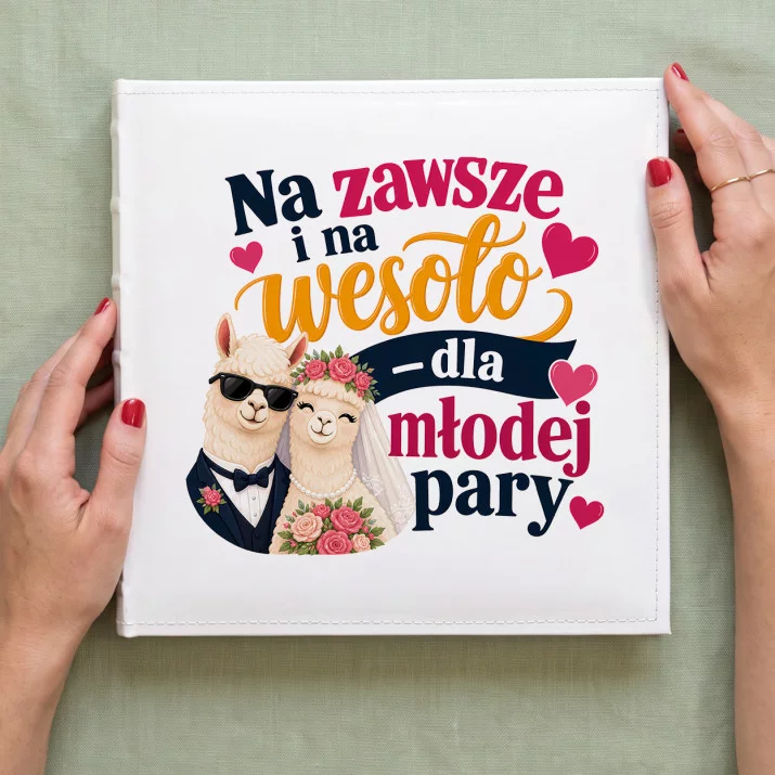 Album Na Zdjęcia Tradycyjny Dla Młodej Pary Prezent Na Ślub Dla Pary: Miłość Z Humorem Album Na Zdjęcia Tradycyjny Dla Młodej Pary Prezent Na Ślub Dla Pary: Miłość Z Humorem