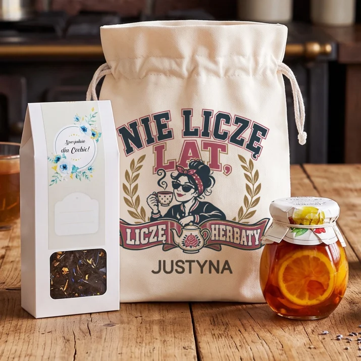Zestaw Herbaciany Dla 40 Latki Prezent Na 40 Urodziny Dla Kobiety: Filiżanka Z Humorem Zestaw Herbaciany Dla 40 Latki Prezent Na 40 Urodziny Dla Kobiety: Filiżanka Z Humorem