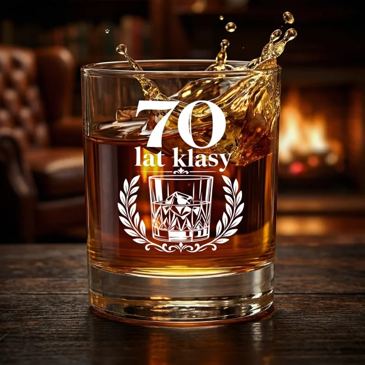 Szklanka Do Whisky Dla Mężczyzny 70 Lat Prezent Na 70 Urodziny Dla Mężczyzny: 70 Lat Klasy Szklanka Do Whisky Dla Mężczyzny 70 Lat Prezent Na 70 Urodziny Dla Mężczyzny: 70 Lat Klasy