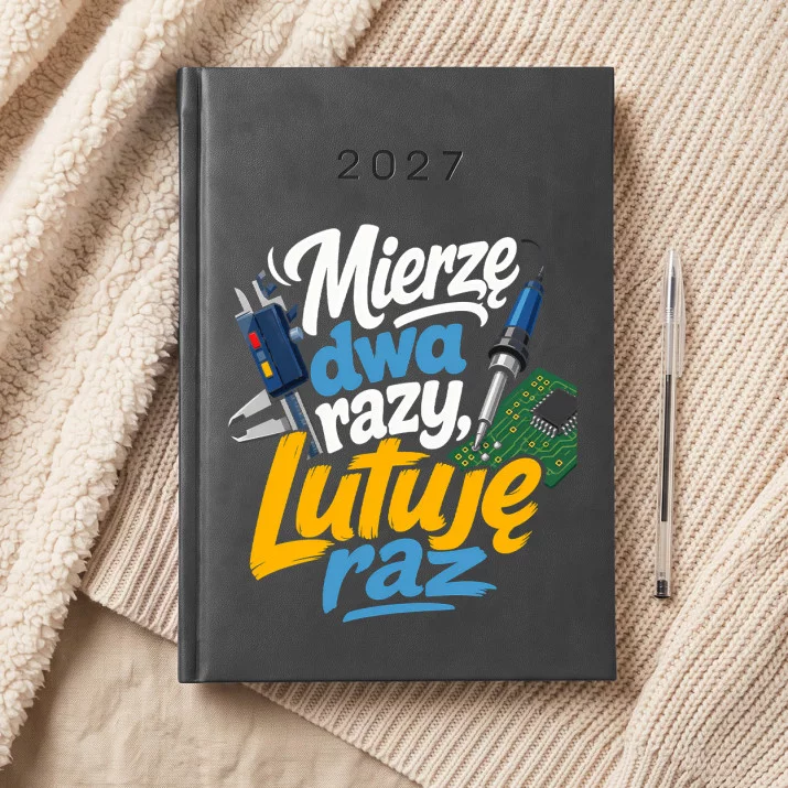 Kalendarz Książkowy A5 2027 Dla Elektronika Prezent Dla Mężczyzny: Elektroniczny Humor Kalendarz Książkowy A5 2027 Dla Elektronika Prezent Dla Mężczyzny: Elektroniczny Humor