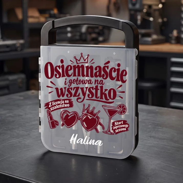 Zestaw Narzędzi Na 18 Prezent Dla Kobiety: Osiemnaście I Gotowa Na