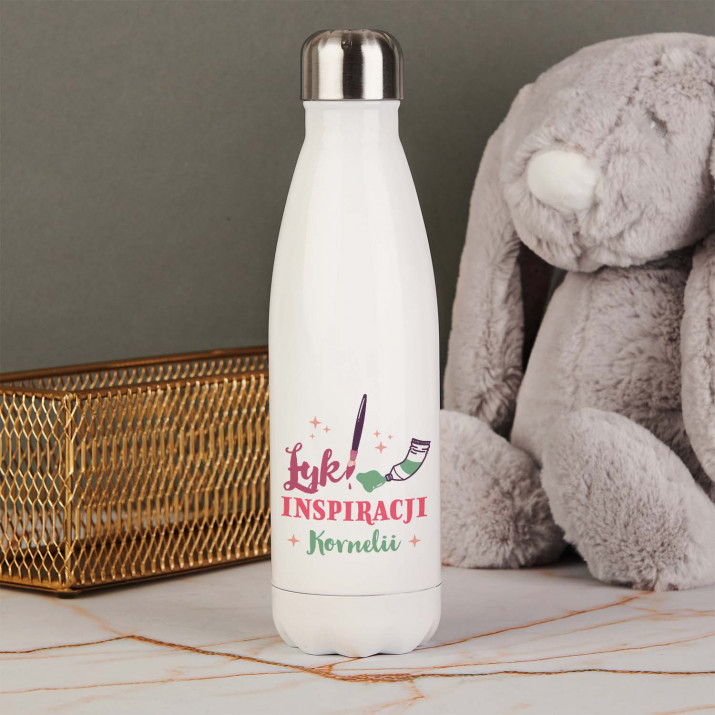 Łyk inspiracji - Butelka na wodę 500 ml