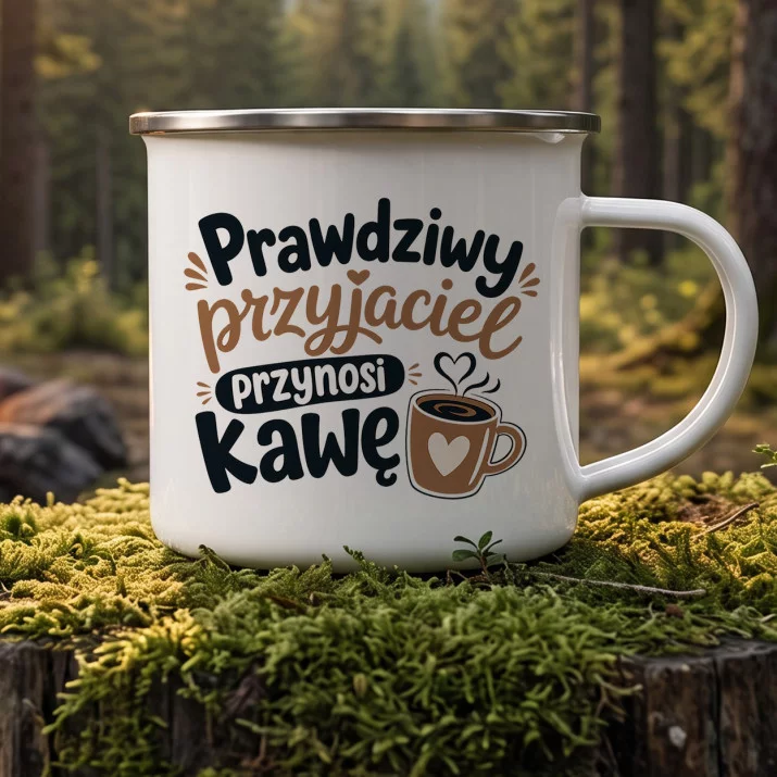 Kubek Emaliowany Dla Przyjaciela Prezent Dla Mężczyzny: Humorystyczny Przyjaciel Kubek Emaliowany Dla Przyjaciela Prezent Dla Mężczyzny: Humorystyczny Przyjaciel