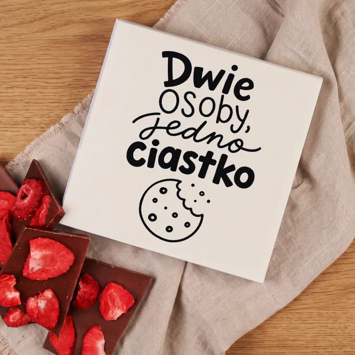 Czekolada Z Truskawkami Na Święta Prezent Dla Pary: Doodle Dla Dwojga Czekolada Z Truskawkami Na Święta Prezent Dla Pary: Doodle Dla Dwojga