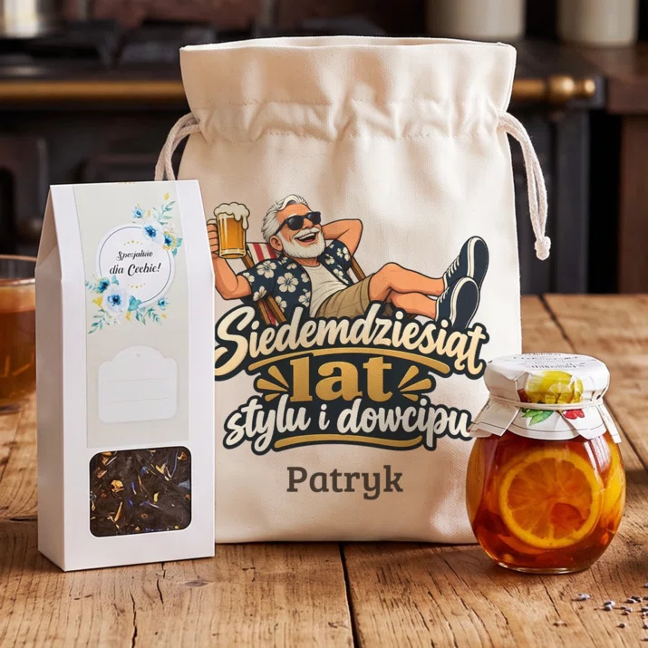 Zestaw Prezentowy z Herbatą Na 70 Urodziny Prezent Dla 70 Latka Mężczyzny: Siedemdziesiąt Lat Stylu Zestaw Prezentowy z Herbatą Na 70 Urodziny Prezent Dla 70 Latka Mężczyzny: Siedemdziesiąt Lat Stylu