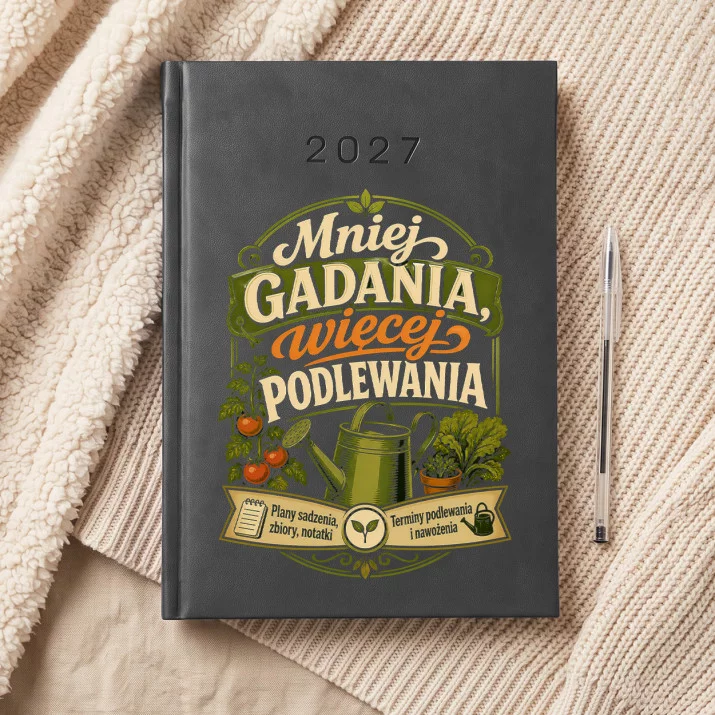 Kalendarz Książkowy A5 2027 Dla Działkowca Prezent Dla Mężczyzny: Retro Etykieta Działkowa Kalendarz Książkowy A5 2027 Dla Działkowca Prezent Dla Mężczyzny: Retro Etykieta Działkowa