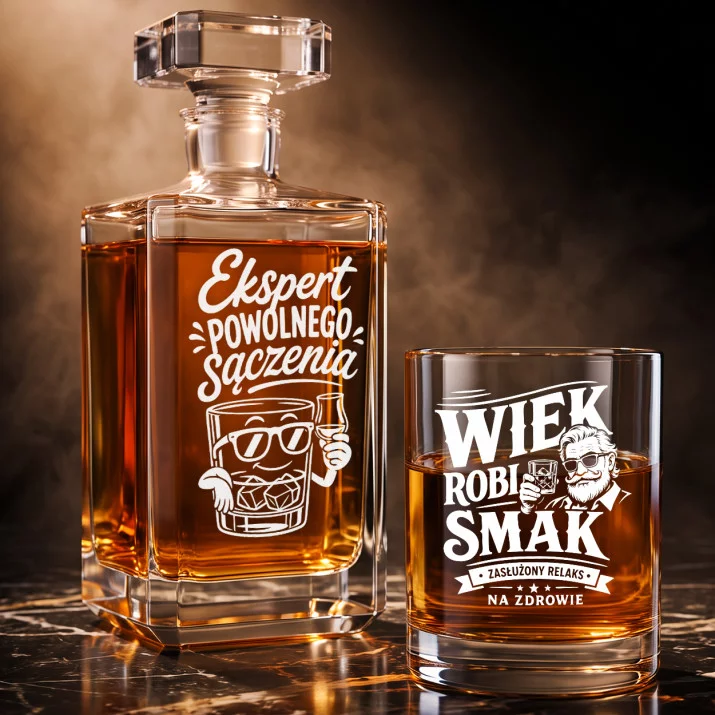 Zestaw Do Whisky Dla Seniora Prezent Dla Mężczyzny: Spokojne Sączenie Zestaw Do Whisky Dla Seniora Prezent Dla Mężczyzny: Spokojne Sączenie