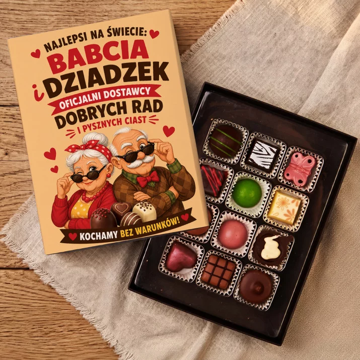 Czekoladki Na Dzień Babci i Dziadka Prezent Dla Babci i Dziadka : Najlepsi Babcia I Dziadek Czekoladki Na Dzień Babci i Dziadka Prezent Dla Babci i Dziadka : Najlepsi Babcia I Dziadek