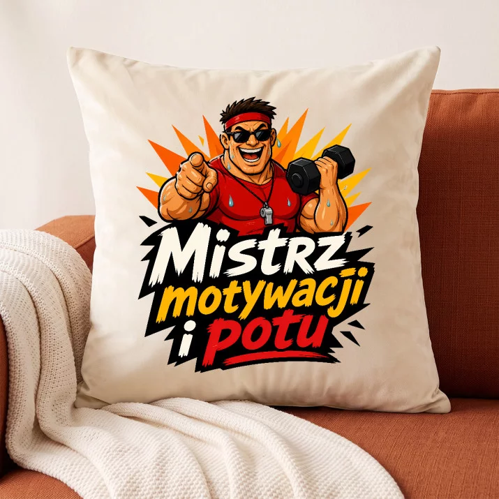 Poduszka Dekoracyjna Dla Trenera Prezent Dla Mężczyzny: Trenerski Humor Poduszka Dekoracyjna Dla Trenera Prezent Dla Mężczyzny: Trenerski Humor