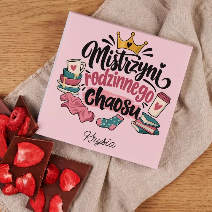 Czekolada z Truskawkami Dla Kuzynki Prezent Dla Kobiety: Mistrzyni Rodzinnego Czekolada z Truskawkami Dla Kuzynki Prezent Dla Kobiety: Mistrzyni Rodzinnego