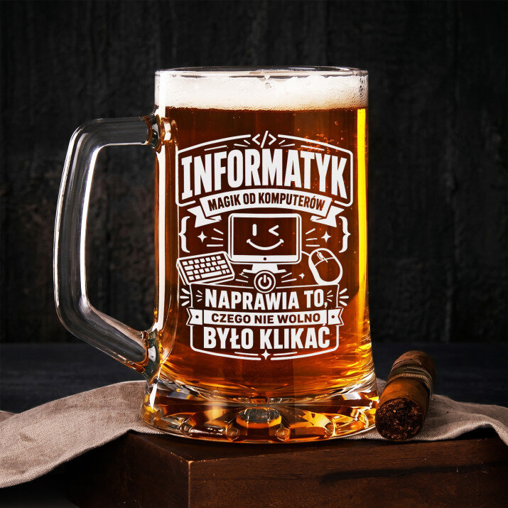Kufel Dla Informatyka Prezent Dla Mężczyzny: Magik Od Komputerów
