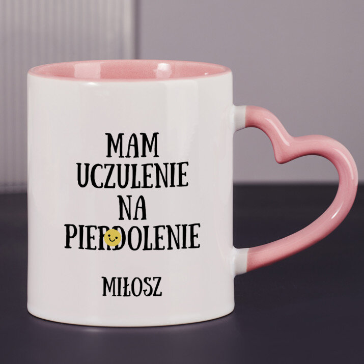 Mam uczulenie - Personalizowany Kubek