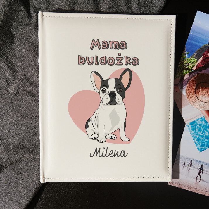 Mama buldożka - Personalizowany Album na zdjęcia