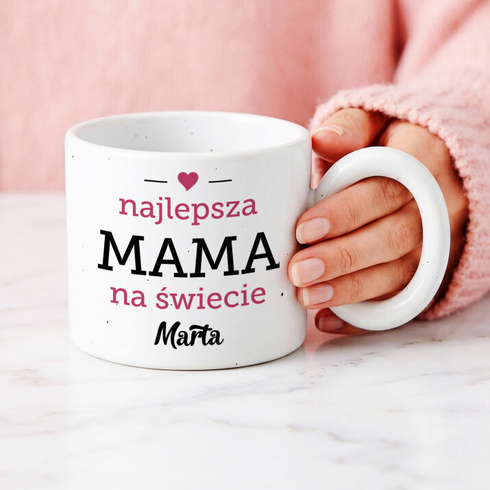 Mama - Kubek z okrągłym uchem