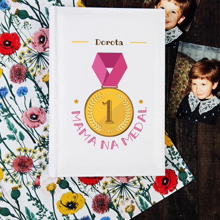 Mama na medal - Personalizowany Album na zdjęcia Mama na medal - Personalizowany Album na zdjęcia