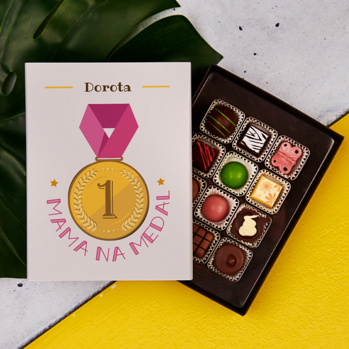 Mama na medal - Praliny z belgijskiej czekolady