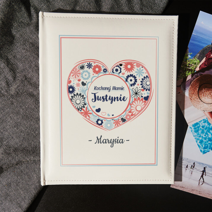 Mama serce - Personalizowany Album na zdjęcia