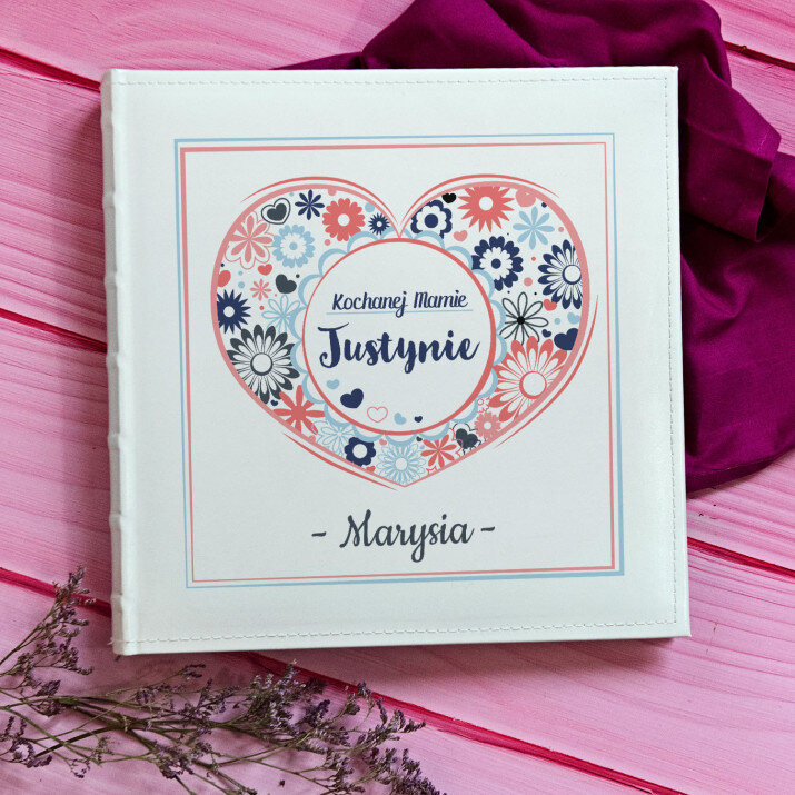 Mama serce - Personalizowany Album na zdjęcia Mama serce - Personalizowany Album na zdjęcia