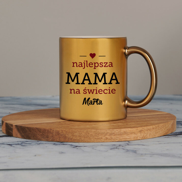 Mama - Złoty kubek
