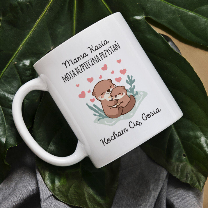 Bezpieczna przystań - Personalizowany Kubek