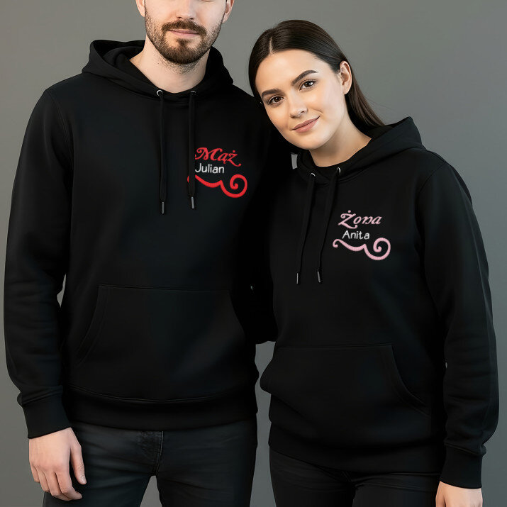 Mąż i żona - Bluzy dla par