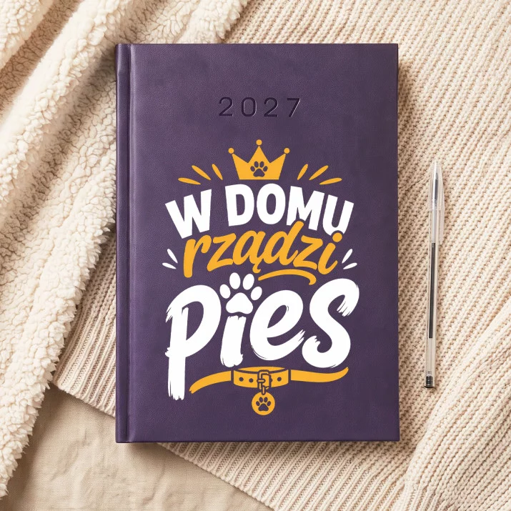 Kalendarz Książkowy A5 2027 Dla Psiary Prezent Dla Kobiety: Rządy Psa Kalendarz Książkowy A5 2027 Dla Psiary Prezent Dla Kobiety: Rządy Psa
