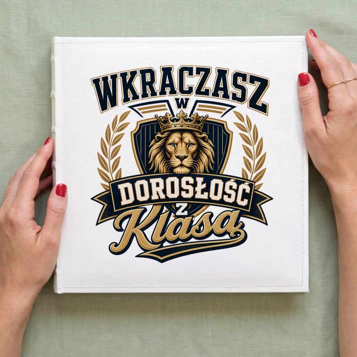 Album Na Zdjęcia Tradycyjny Na 18 Prezent Dla Mężczyzny: Dorosłość Z Klasą