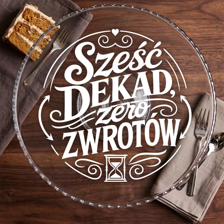 Patera Na Ciasto Na 60 Rocznicę Ślubu Prezent Na Walentynki Dla Pary: Subtelny Sarkazm Patera Na Ciasto Na 60 Rocznicę Ślubu Prezent Na Walentynki Dla Pary: Subtelny Sarkazm