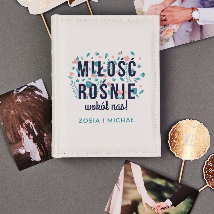 Miłość rośnie - Personalizowany Album na zdjęcia